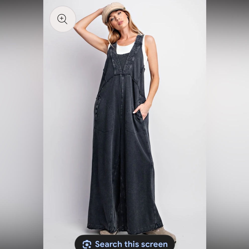 Stylish Easel Black Jumpsuit - Picture 13 of 15